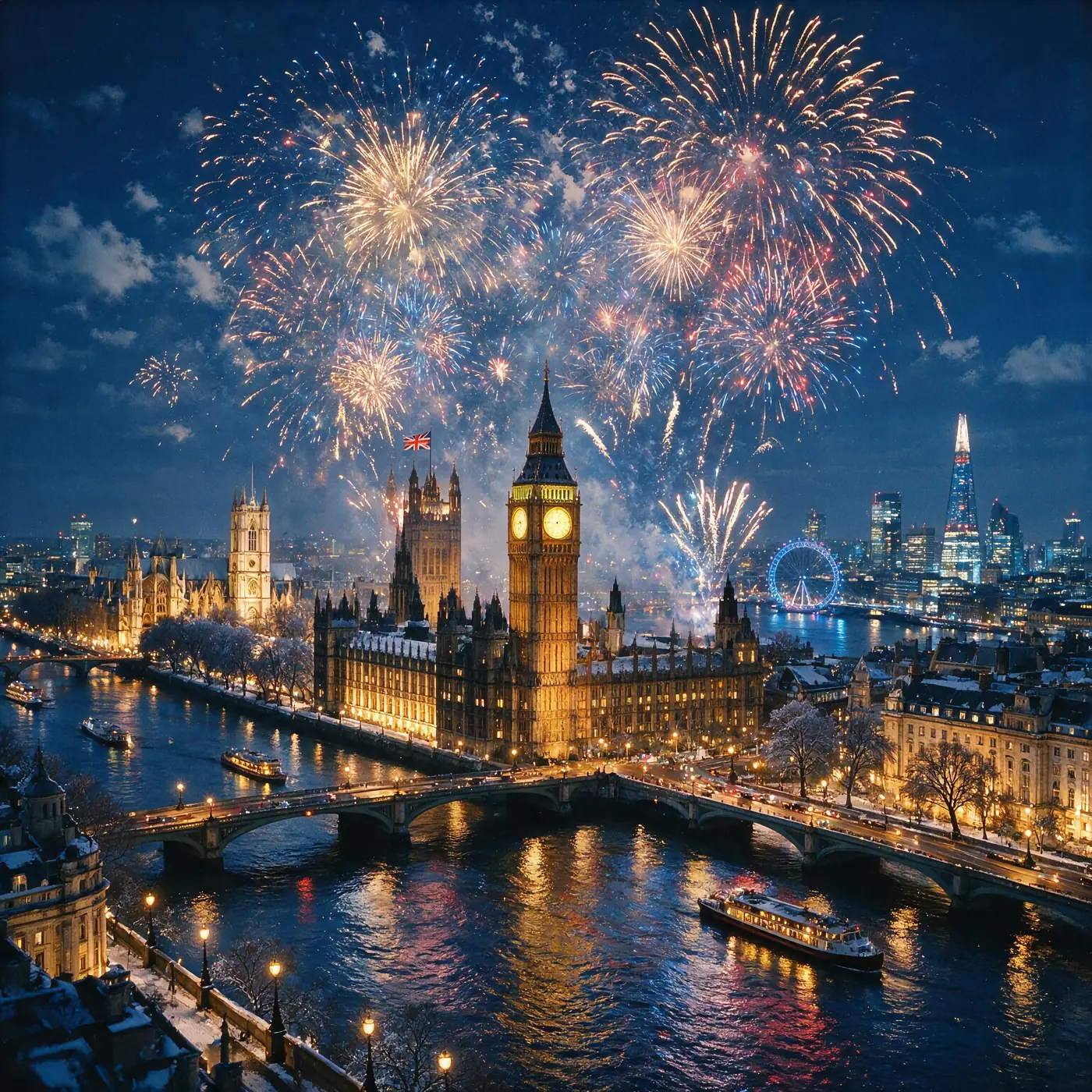 London malam hari